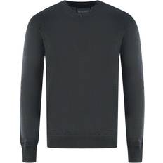 Black - Golf Jumpers Lyle & Scott Black Golf V-Neck Sweater