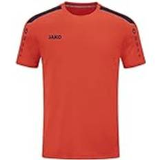 44 - Unisex T-Shirts JAKO Unisex Trikot Power, Kurzarm, Flame/Marine