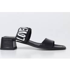 Love Moschino Heeled Sandals Love Moschino Heeled Sandals Woman colour Black Black