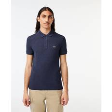 Lacoste Original L.12.12 Slim Fit Petit Piqué Cotton Polo Shirt Blue Chine