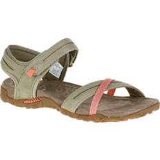 Merrell Green Slippers & Sandals Merrell Women's Walking Sandals TeRRan Cross Khaki