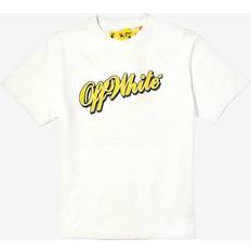 Kinderkleding Off-White Off-White Kids Baseball logo-print cotton T-shirt kids Cotton