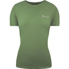 Champion T-shirts Champion Comfort Fit Womens Green T-Shirt Cotton