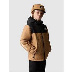 The North Face Giubbotti The North Face Hooded Zipped Padded Camel/Black 12Y 150CM