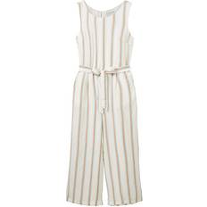 Bruna - Byxdressar Jumpsuits & Overaller Tom Tailor Dam 1036671 jumpsuit, 31948-Offwhite Brown Vertical Stripe, 42, 31948 – Offwhite Brown Vertical Stripe