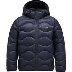 Peak Performance Helium Down Hood Jacket Junior, Black