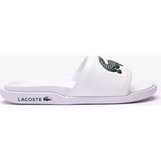 Lacoste Homme Chaussons et Sandales Lacoste Serve Slide Dual homme Taille Blanc/vert