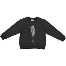 128/134 Sweatshirts Barnkläder Gro Sweatshirt Vind Green 104/110 Sweatshirt