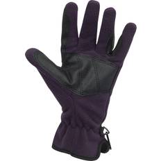 Homme - Violet Gants Dublin Polar Fleece Riding Gloves - Violet/Bleu/Noir