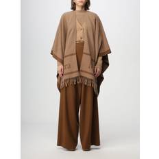 Brown - Women Capes & Ponchos Max Mara Cloak Woman colour Camel Camel