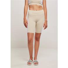 5XL Shorts Urban Classics Leggings - Beige/Bianco