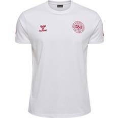 Hummel Danmark T-shirt Fan Promo Hvid