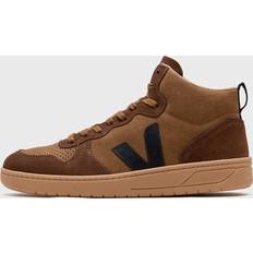 Veja Mens V-15 Trainers In Brown 11, Colour: Tan Suede