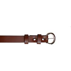 Womens/Ladies Thin Fashion Belt Brown
