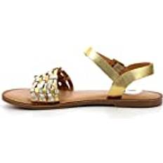 Kickers Skor Kickers Dam Dash platt sandal, Guld