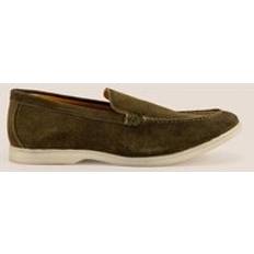 Green Loafers Cole Suede Loafer Light Khaki