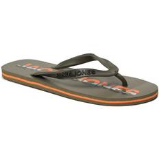 Herre - Snørebånd Klipklappere Jack & Jones Zehentrenner 12230641 Braun 42_43