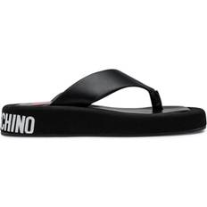 Love Moschino Slippers & Sandals Love Moschino Damen Infradito Flipflop, schwarz