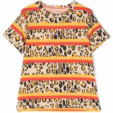 80/86 Magliette Mini Rodini T-Shirt Leopard Bambina - Multicolor