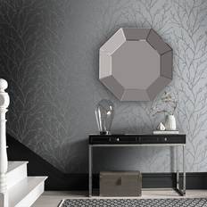 Wallpapers Graham & Brown Woodland Mystery Wallpaper 105165 by Graham & Brown in Silver Grey