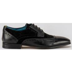 Cheap Derby Miles Leather Derby Brogue Black