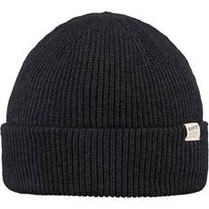 Wool Beanies Barts Men's Mens Stonel Stretchy Cuffed Beanie Hat Grey ONE