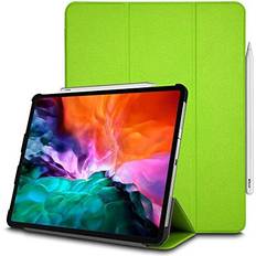 TechGear Green iPad Pro 12.9" 2020 Smart Case [Pencil Compatible] Slim