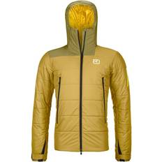 Beige - Skifahren Jacken Ortovox Herren Swisswool Zinal Jacke oliv