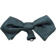 Dolce & Gabbana Green Belts Dolce & Gabbana Green 100% Silk Adjustable Neck Papillon Tie