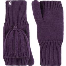 Purple - Women Gloves & Mittens Heat Holders Ladies Ash Converter Mittens Purple