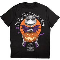 Nightmare Before Christmas All Hail the Pumpkin King T-Shirt Black