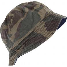 Unisex Hatter Tom Franks Camo Bucket Summer Hat Dark Green