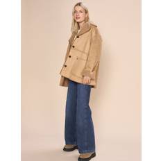 Mos Mosh Dame Frakker Mos Mosh Mmfiona Faux Shearling Jacket Jakker 155570 Light Cognac