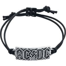 Tin Bracelets AC/DC Logo Bracelet black