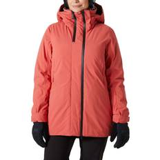 Helly Hansen Chaqueta De Esquí Aislante Larga Nora Para Mujer Rojo