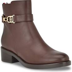 Tommy Hilfiger Women Ankle Boots Tommy Hilfiger Women's Ianzi Ankle Boots Cognac