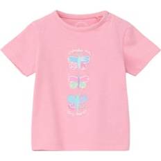 Bebé Camisetas s.Oliver Butterfly rosa