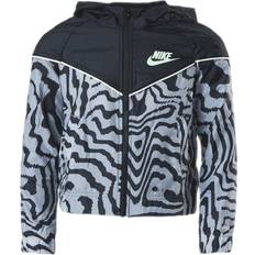Nike Unisex Ytterkläder Nike NSW Windrunner AOP Jacket Black