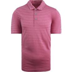 Pink - Sportswear Garment Polo Shirts Puma Dry Cell Performance Fit Rotation Stripe Rose Mens Polo Shirt 577974 23