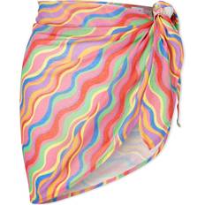 Dame Saronger & Coverups It's Now Cool Women's Mesh Sarong Rainbow Rainbow One