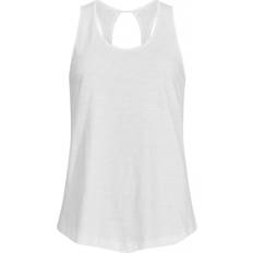 Clique Women Tank Tops Clique Womens/Ladies Slub Tank Top White/Black