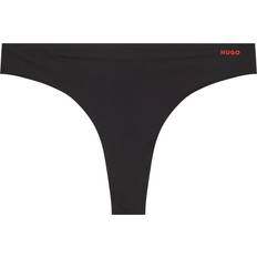 HUGO Brazilian Slip, uni, breiter Bund, für Damen, schwarz