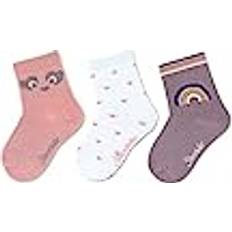 Sterntaler Unisex barnstrumpor 3-pack bambustrumpor, delikata rosa, normala, Mjuk rosa