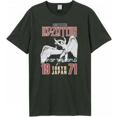 Amplified Unisex Adult Tokyo 71 Led Zeppelin T-Shirt Blue