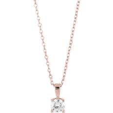 Joanli Nor HegeNor Necklace - Rose Gold/Transparent