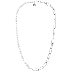 By Billgren Pärlhalsband Ankarkedja Accessoarer Herr Vit