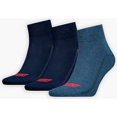 Levi's Femme Sous-vêtements Levi's Lot de 3 Paires de Chaussettes Hautes Homme - Bleu Marine