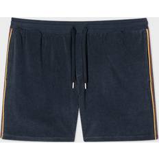 Paul Smith Bukser & Shorts Paul Smith Towel Stripe Short in Ink Blue