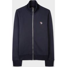 Paul Smith Overtøj Paul Smith Zebra Logo Zip Sweatshirt - Blå