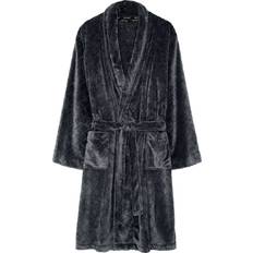 Homme Vêtements de nuit Hom Robe de chambre Homme Taille Gris